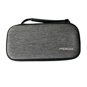 Moko Nintendo Switch Lite Carrying Case Gray Zipper Closure Card Slots